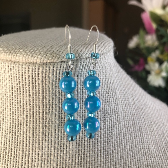 💙Handmade Earrings💙 - Picture 2 of 7